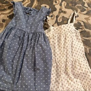 Lot of 2 like new 4T girls dresses by Cherokee